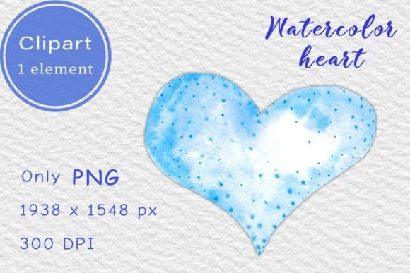 Blue Watercolor Heart PNG Clipart: A Designer’s Real-World Embroidery Review