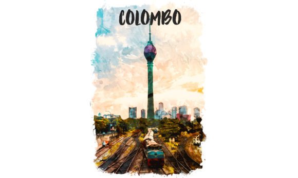 Colombo Asia Watercolor Illustrations Review