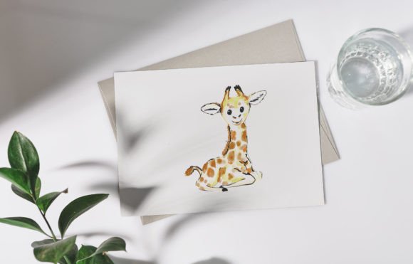 Giraffe Watercolor Illustrations Review