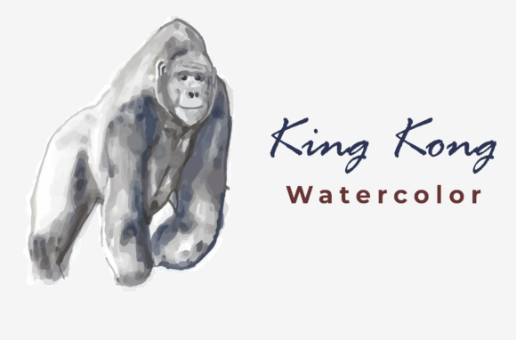 King Kong Watercolor Illustrations Review