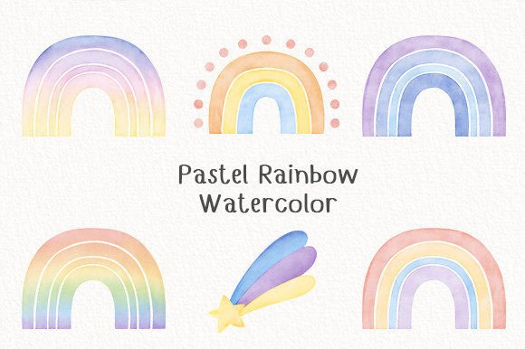 Pastel Rainbow Watercolor Clipart: A Designer’s Honest Review for Real Embroidery Use
