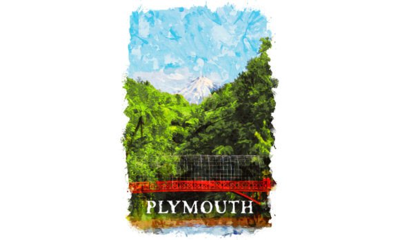 Plymouth USA Watercolor Poster: A Designer’s Real-Use Review